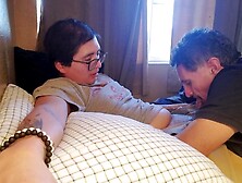 Caregiver Gives A Blowjob When His Parents Step Out