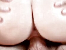 Horny Girl while Sucking Cock and Licking Testicles