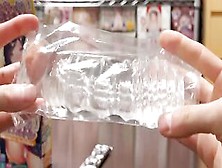 【生臭い精液が大量に⁉︎】クリア素材のオナホールが気持ち良すぎて大量射精！ Japanese Cartoon Amateur Masturbation Uncensored Squirt Orgasm