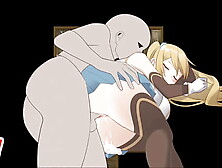 HGame-Syra and the 3 Artifacts-17~Cumshots are inserted from ass by a pervert while resting in a mountain hut!