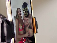 Scarlet Sages's Naughty Striptease Turned Into A Wild Sex Session