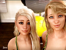 Misskitty2k shows off her melons in this wild buttfuck scene