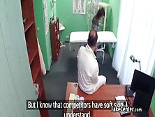 Doctor Banging Brunette In Office