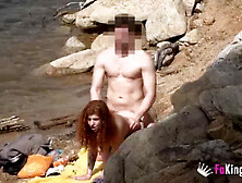 Picking Up Naked Dudes: Naked Lakeside Fun With Jade!