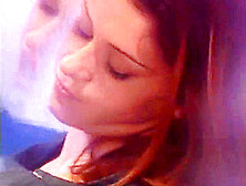 Two Girls Licking On Their Cunts In Graffiti Area