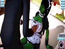 Honey Select Green Maid