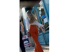 Candid Teen Nice Ass In The Street