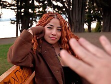 I meet pretty Colombian chick in the church in Bariloche Argentina and offer her money for fucking