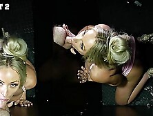 Milf Sadie Summers gets messy with a big cock through the gloryhole.