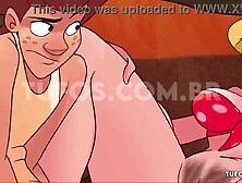 Superlatively good moments of cutting throughout the undergrowth! The Caipiras Movie scene