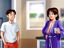 เกมแม่,  mom kissing son,  แม่เลี้ยงนมใหญ่ๆ