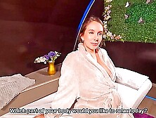 Scarlet Benz Gets Oiled Up Massage Inside And Out Until She Squirts