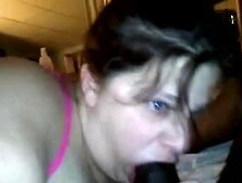 Cheating Bbw Sucks Cock and get Butthole Fingered