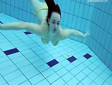 Big Boobs Shaved Babe Lada Poleshuk Underwater