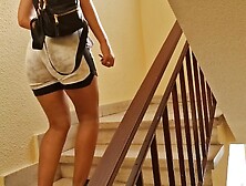 Buena cogida con mi padrastro cuando voy a visitar a mi mama y esta trabajando,  aprovechamos para