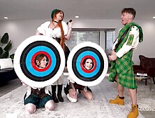 Three Redhead Mature Girls Test Irish Guy's Heroic Prowess