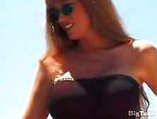 Darla Crane Titty Fucks And Sucks Cock Outdoors