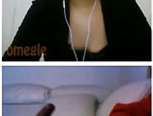 Ebony Girl Shows Big Boobs For My Cum On Omegle