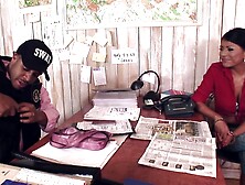 XXX Law Enforcement: Hooker Ass Fucked While Riding Baton!