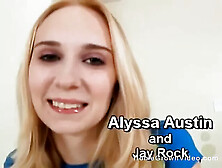 Alyssa Austin Takes Jay's Dick in Her Pussy and Ass
