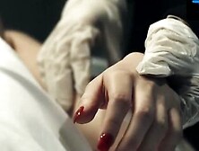 Anne-Carolyne Binette Breasts Scene in The Nights Before Christmas