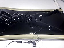 Verified Amateurs - Latex Vacbed Orgasm With Vibrator And E-stim