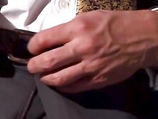 Sensual big uncut cock stroking by straight young Will Iden