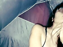 Alone in the forest free to moan