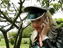 Interracial Orgy in the Garden: These Hotties Love to Be Fucked in the Ass