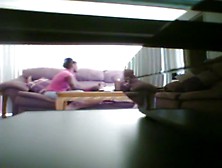 Worst handjob ever.  black girl looks so bored that she even starts phoning !!!