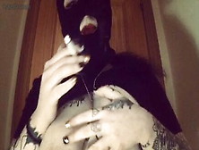 Masked Fetish And Smoking Fetish