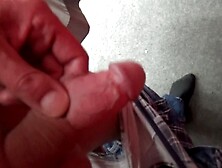 Changing Room Flasher Cums on Mirror