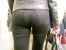Watching On Tight Ass In Black Jeans
