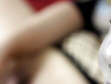 Sexy Babe plays with herself while smoking her Cloudpen