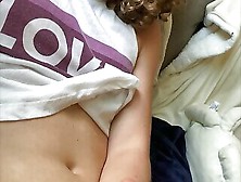 Hot Trans Girl Cumming All Over Herself