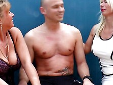 German mom actress visits lovers for a three-way