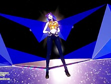 [MMD] (G)I-DLE - LATATA Kaisa Hawt Kpop Dance League of Legends KDA 4K 60FPS