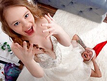 Caught excited and red-handed