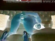 The teenager Gissell fontana in a two in 1 fort