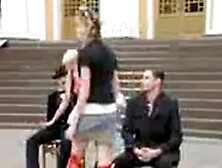 Femen against sexual harassment at university