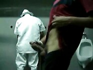 Public Handjob In A Restroom By Bigcockflasher