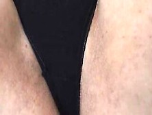 Amateur British granny upskirt pants