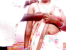 Indian Beautiful Saree Bhabi Fucking Tailor,  Telugu Dirty Talks.  Tailor Sex.