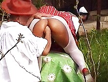 milf rough outdoor fist boned