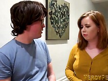 hot eighteen brits gives oral sex to geeks