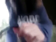 Caught in the park by a stranger