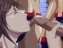 Full-bosomed cartoon babe gets fucked and covered with semen