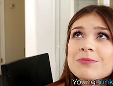 "Winter-Jade's StepDad Gets A Rough Blowjob Lesson" or "Step Daughters Deepthroat Skills - Winter Jade Swallows Ever