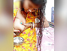 Milk Desi Girl Boobs Pressing Nipple With Milk