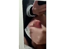 Big Cock Asian Boy Jerks Off & Cums In Mirror